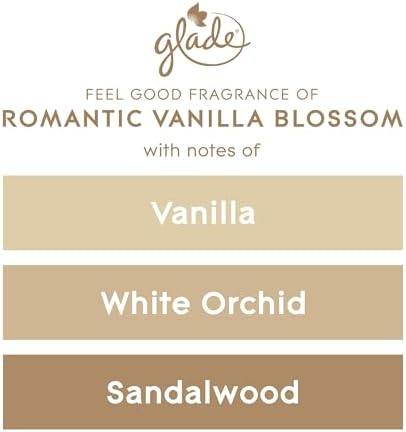Glade Romantic Vanilla Blossom Jar Candles, Pack of 6 — photo 8 of 11