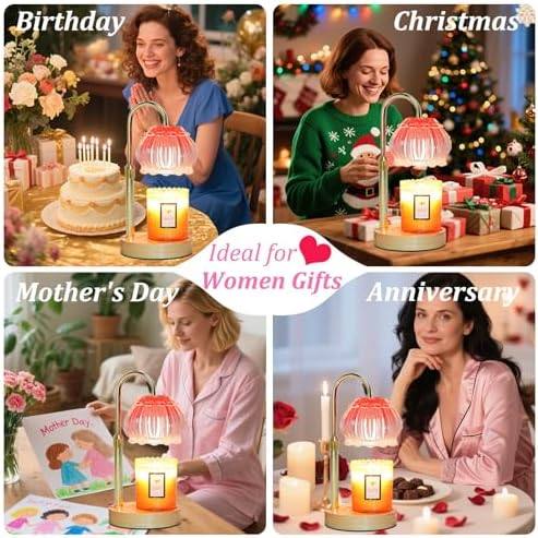 HAIDOLIANG Pink Candle Warmer Lamp — photo 10 of 12