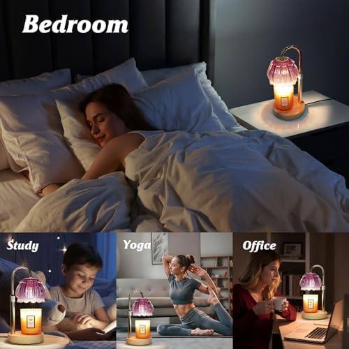 HAIDOLIANG Purple Candle Warmer Lamp — photo 12 of 12