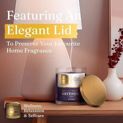 Home Supplys Large Lavender, Jasmine & Lily Candle, 300 g — photo 8 of 14