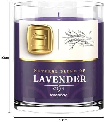 Home Supplys Large Lavender, Jasmine & Lily Candle, 300 g — photo 14 of 14