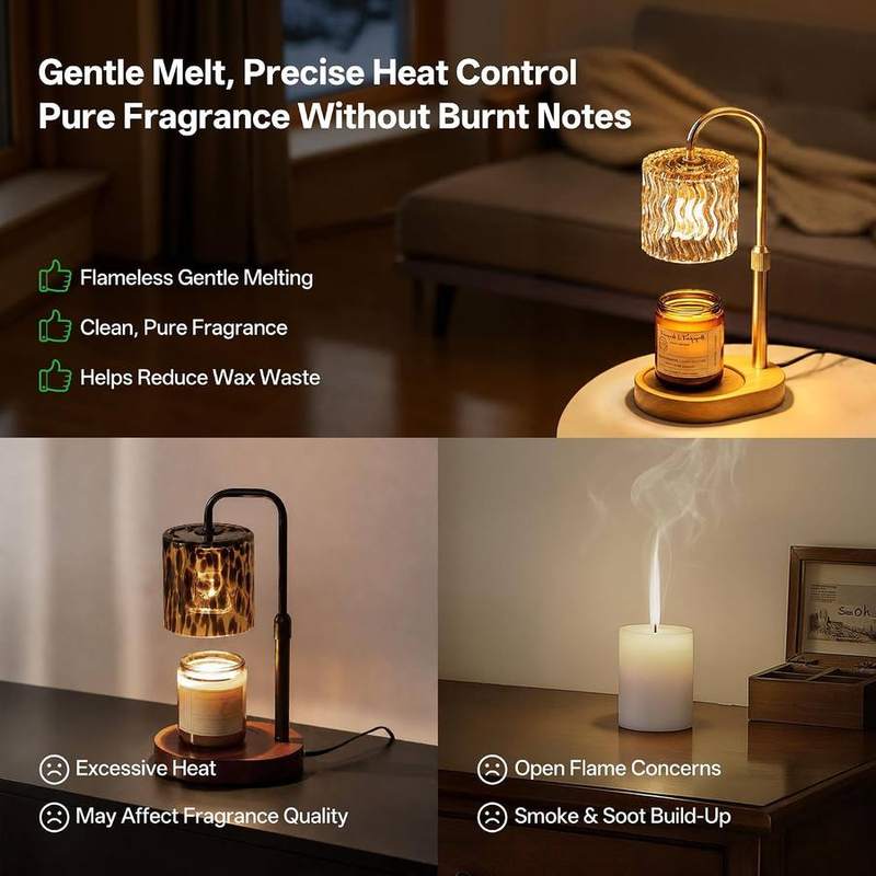 Homelist Gold Candle Warmer Lamp — photo 3 of 18