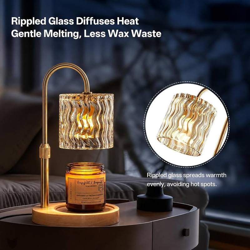 Homelist Gold Candle Warmer Lamp — photo 5 of 18