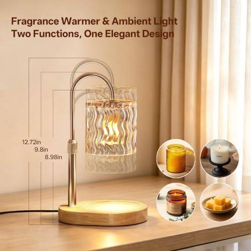 Homelist Gold Candle Warmer Lamp — photo 8 of 18