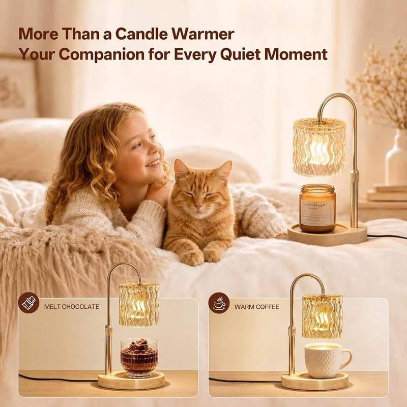 Homelist Gold Candle Warmer Lamp — photo 9 of 18