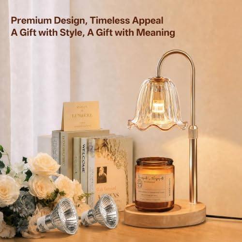 Homelist Gold Flower Candle Warmer Lamp — photo 18 of 18