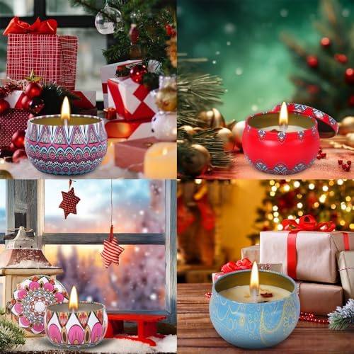 hongking Lavender, Freesia, Vanilla & Rose Candle Gift Set of 4 — photo 10 of 14