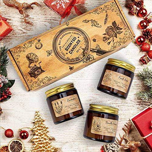 IDEALHOUSE Rose, Lavender and Vanilla Honey Candle Gift Set of 3 — photo 8 of 14