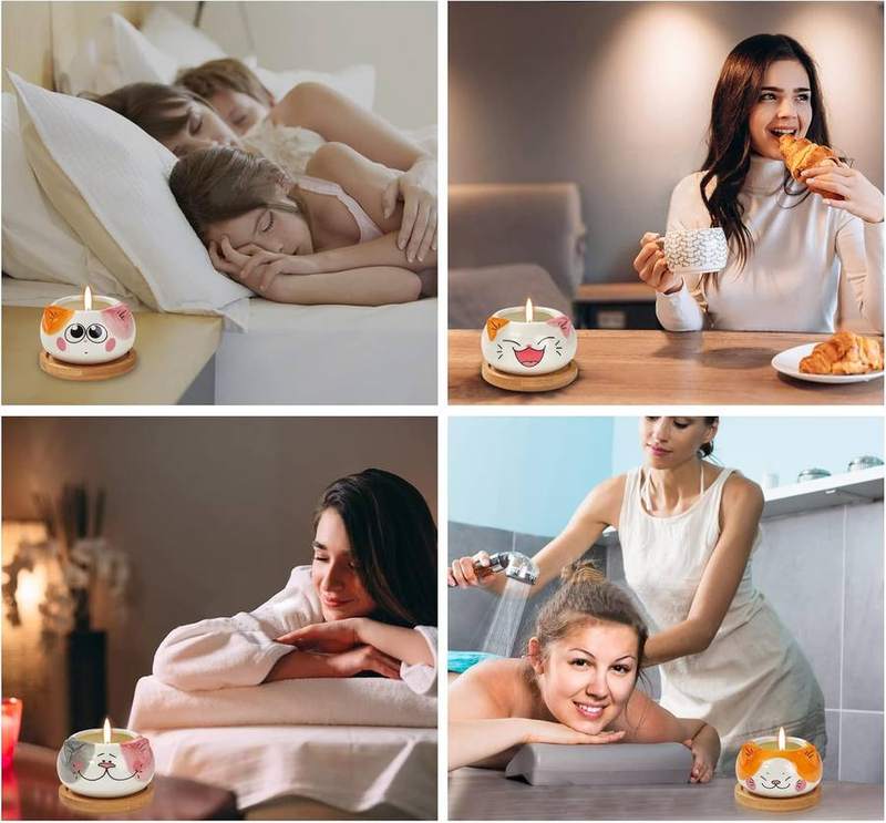Kinforse Cat Scented Candle Gift Set of 6 — photo 9 of 14