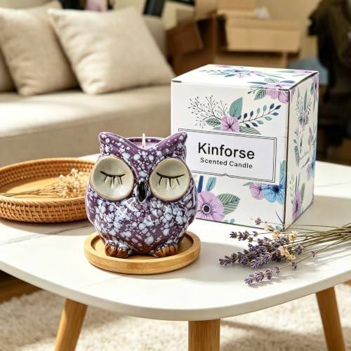 Kinforse Owl Lavender Scented Candle — photo 8 of 14