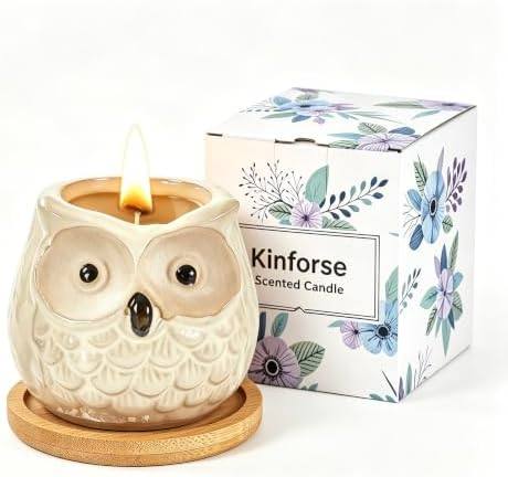 Kinforse Owl Sweet Orange Scented Candle — photo 2 of 16