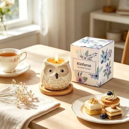 Kinforse Owl Sweet Orange Scented Candle — photo 8 of 16