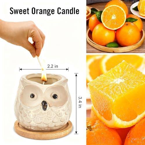 Kinforse Owl Sweet Orange Scented Candle — photo 16 of 16
