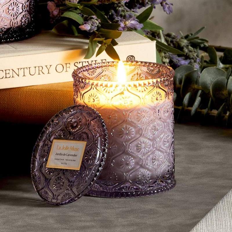 La Jolie Muse Lavender Lilac Candle, 170 g — photo 5 of 12