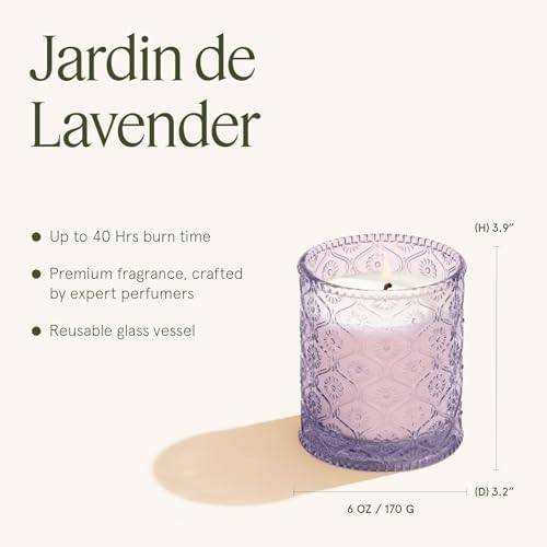 La Jolie Muse Lavender Lilac Candle, 170 g — photo 10 of 12