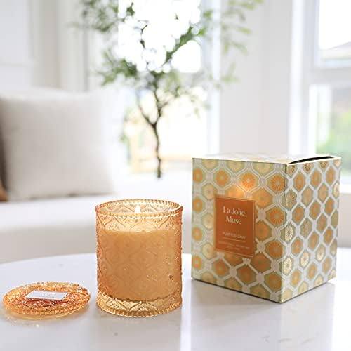 La Jolie Muse Pumpkin Chai Candle, 170 g — photo 4 of 14