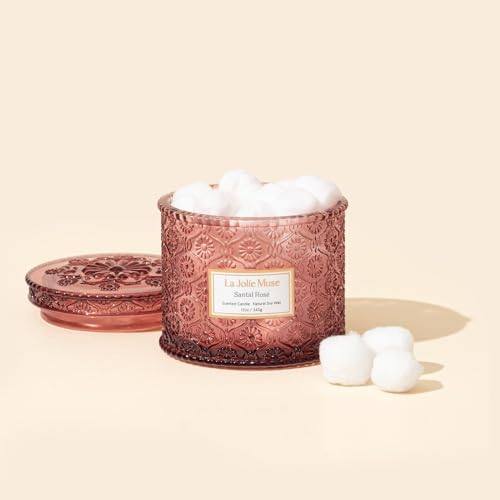 La Jolie Muse Santal Rose 2-Wick Candle, 12 oz — photo 16 of 16