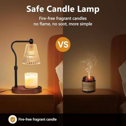 Loowoko Brown Glass Candle Warmer Lamp — photo 4 of 14