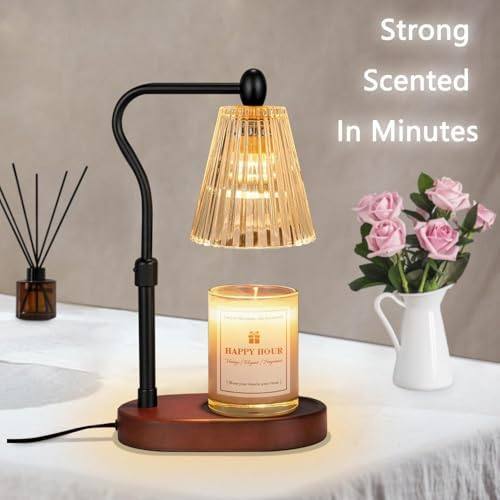 Loowoko Brown Glass Candle Warmer Lamp — photo 14 of 14