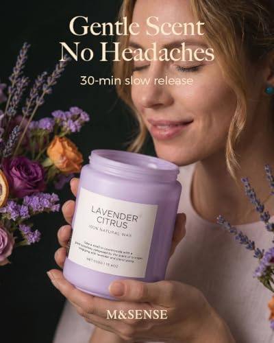M&SENSE Lavender Citrus 2-Wick Candle, 550 g — photo 6 of 18