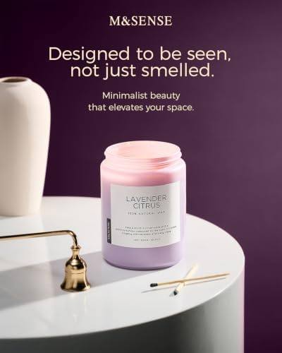 M&SENSE Lavender Citrus 2-Wick Candle, 550 g — photo 8 of 18