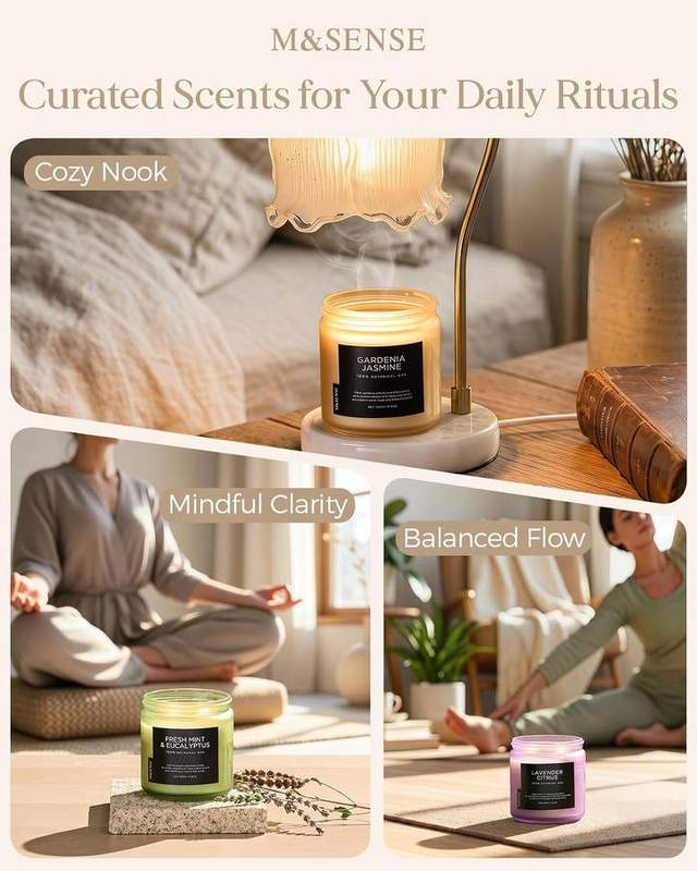 M&SENSE Lavender Citrus 2-Wick Candle, 11.6 oz — photo 13 of 18