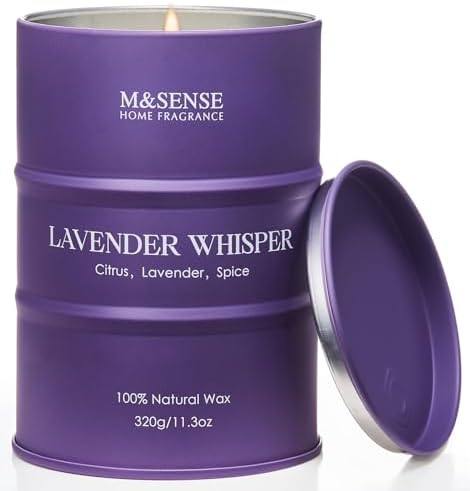 M&SENSE Lavender Whispers Soy Candle — photo 2 of 14