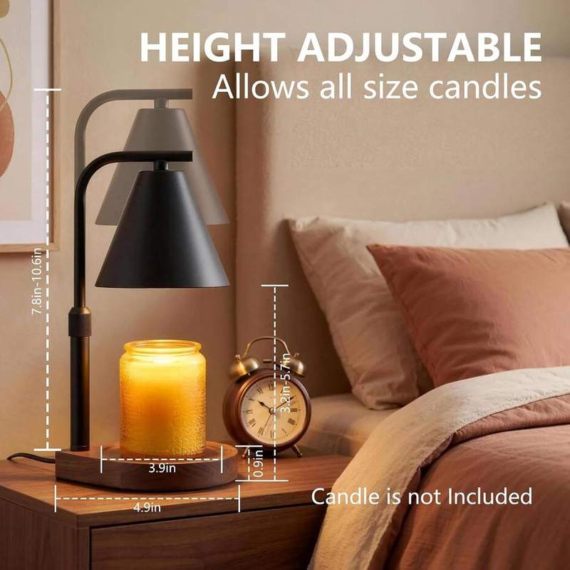 Maromamix Black Iron Shade Candle Warmer Lamp — photo 3 of 14