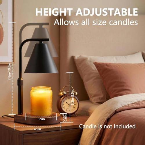 Maromamix Black Iron Shade Candle Warmer Lamp — photo 4 of 14