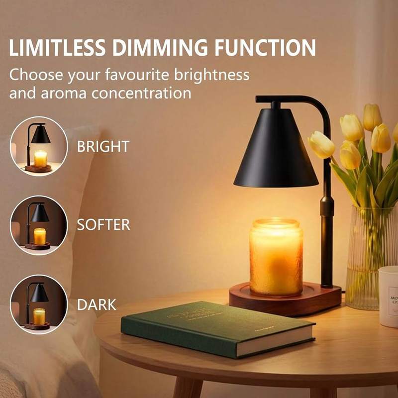 Maromamix Black Iron Shade Candle Warmer Lamp — photo 5 of 14