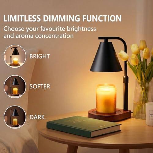Maromamix Black Iron Shade Candle Warmer Lamp — photo 6 of 14