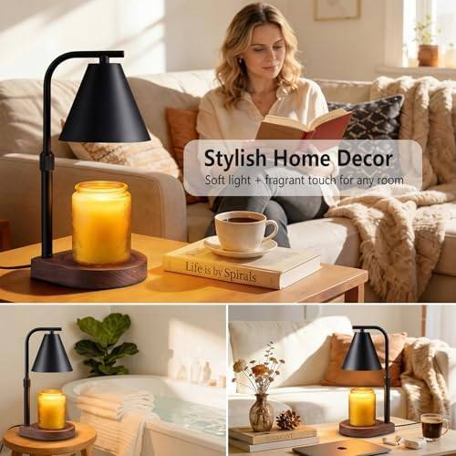 Maromamix Black Iron Shade Candle Warmer Lamp — photo 12 of 14