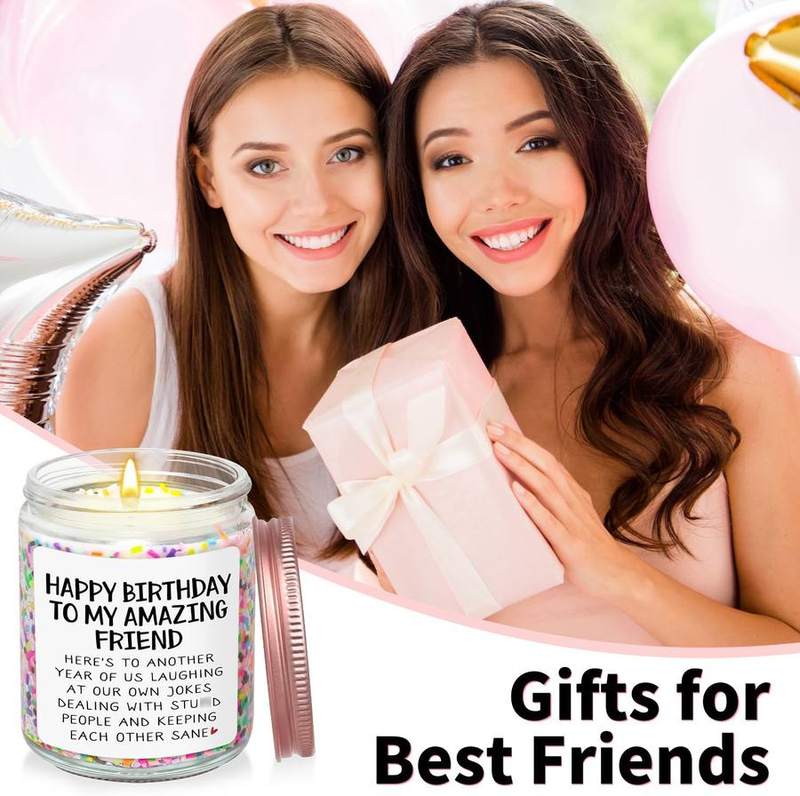 Mrssbea Happy Birthday Friend Vanilla Cake Candle — photo 11 of 14