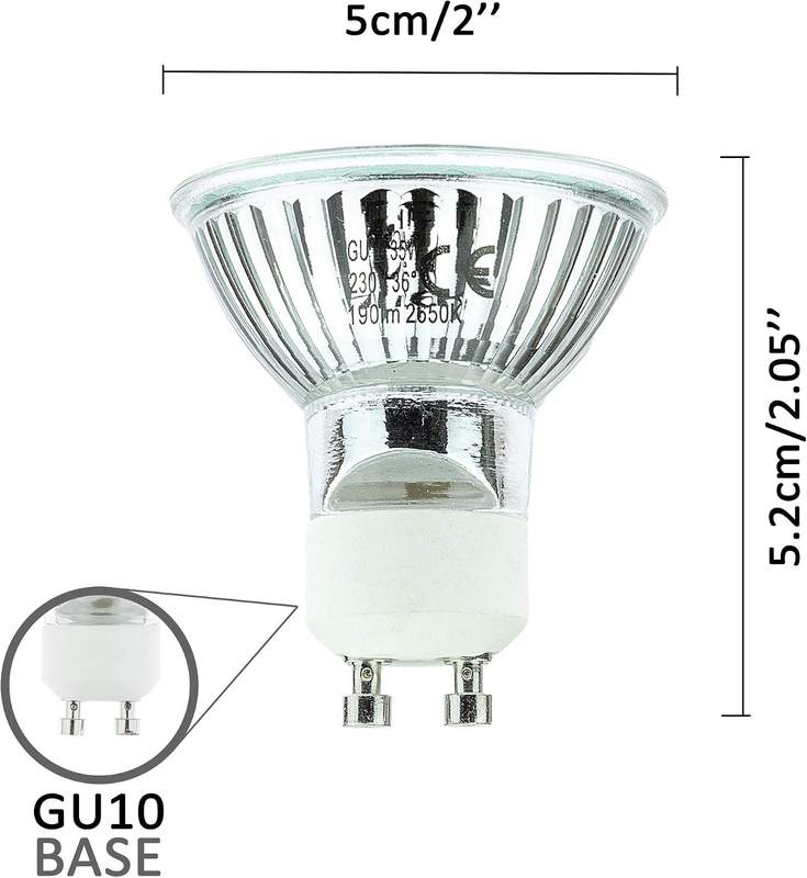 Multipack Lighting 10 Pack GU10 35W Halogen Bulbs for Candle Warmer Lamps — photo 3 of 8