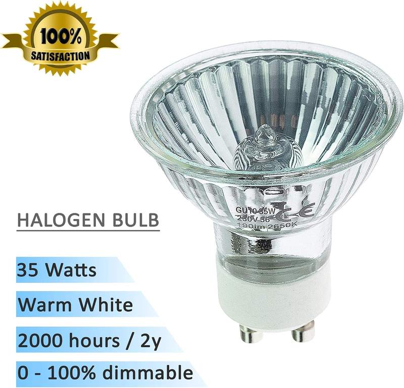 Multipack Lighting 10 Pack GU10 35W Halogen Bulbs for Candle Warmer Lamps — photo 5 of 8