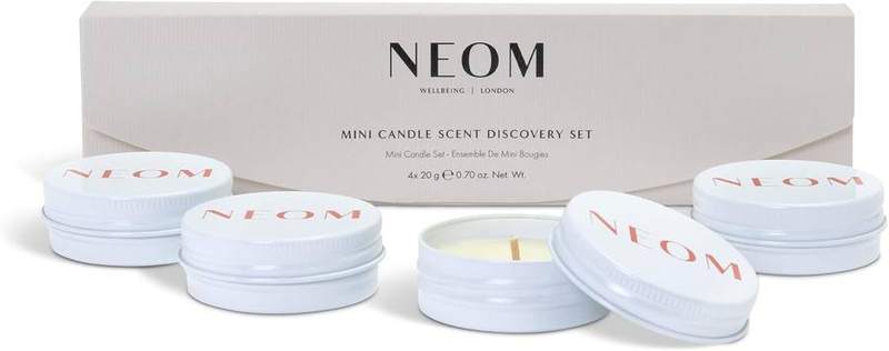 NEOM Mini Candle Scent Discovery Set of 4 — scented candle
