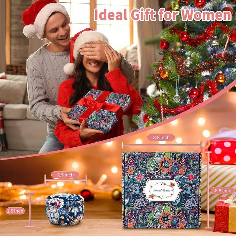 Nextronix Christmas Scented Candle Gift Set of 9 — photo 9 of 14