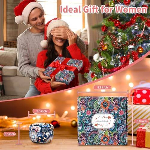 Nextronix Christmas Scented Candle Gift Set of 9 — photo 10 of 14