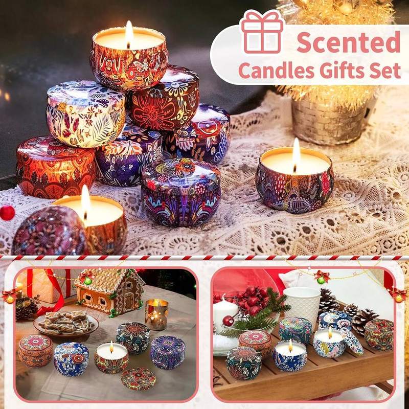 Nextronix Christmas Scented Candle Gift Set of 9 — photo 11 of 14
