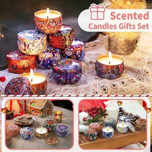 Nextronix Christmas Scented Candle Gift Set of 9 — photo 12 of 14
