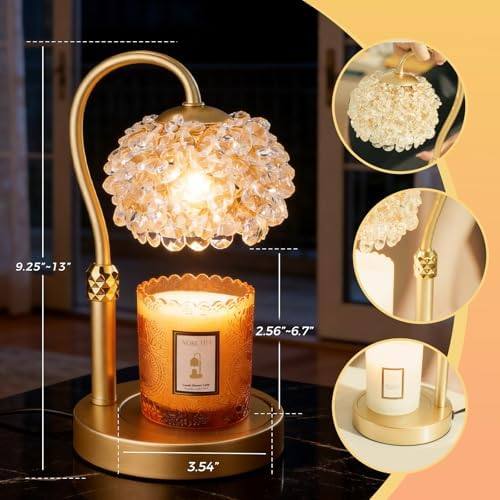 NOREMIA Luxury Crystal Candle Warmer Lamp — photo 6 of 12