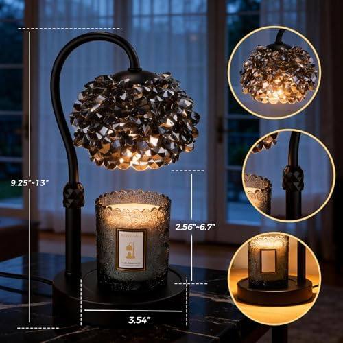 NOREMIA Crystal Candle Warmer Lamp, Ambient Light Edition — photo 6 of 14