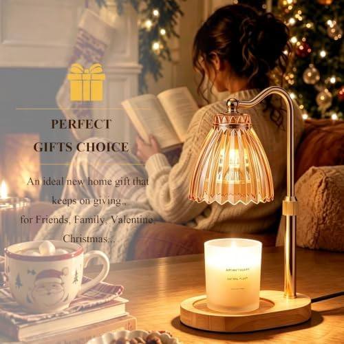 Nvsteca Gold Flower Candle Warmer Lamp — photo 16 of 16