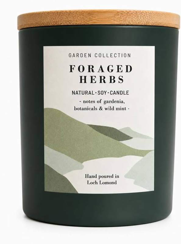 Ocoee House Foraged Herbs Candle, 450 g, Hand-Poured in Scotland — scented candle
