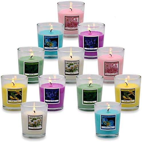 Onlywax Jasmine, Peony and Cherry Scented Candle Gift Set of 12 — photo 2 of 10