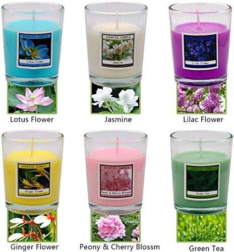 Onlywax Jasmine, Peony and Cherry Scented Candle Gift Set of 12 — photo 3 of 10