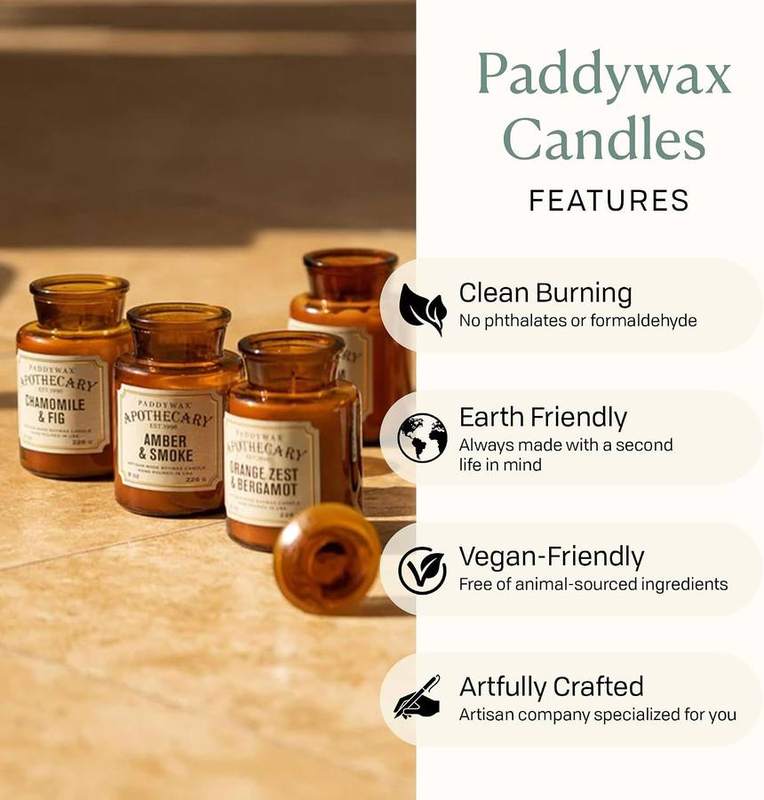 Paddywax Apothecary Amber & Smoke Candle — photo 7 of 16