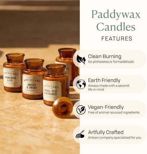 Paddywax Apothecary Amber & Smoke Candle — photo 8 of 16