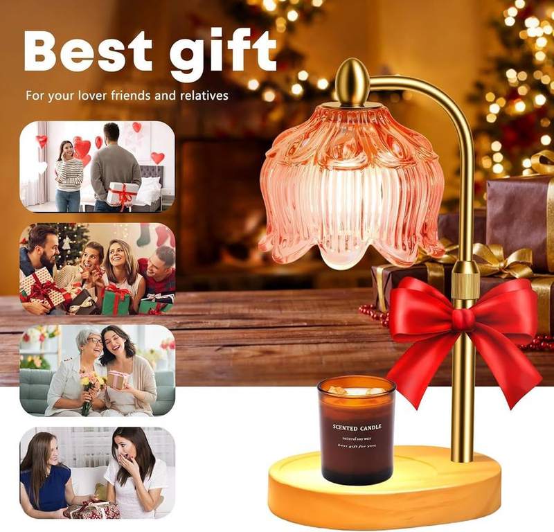 Paryou Glass-Base Candle Warmer Lamp, 28 cm — photo 13 of 14