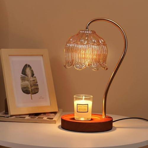 Paryou Brushed Walnut Candle Warmer Lamp — photo 3 of 13
